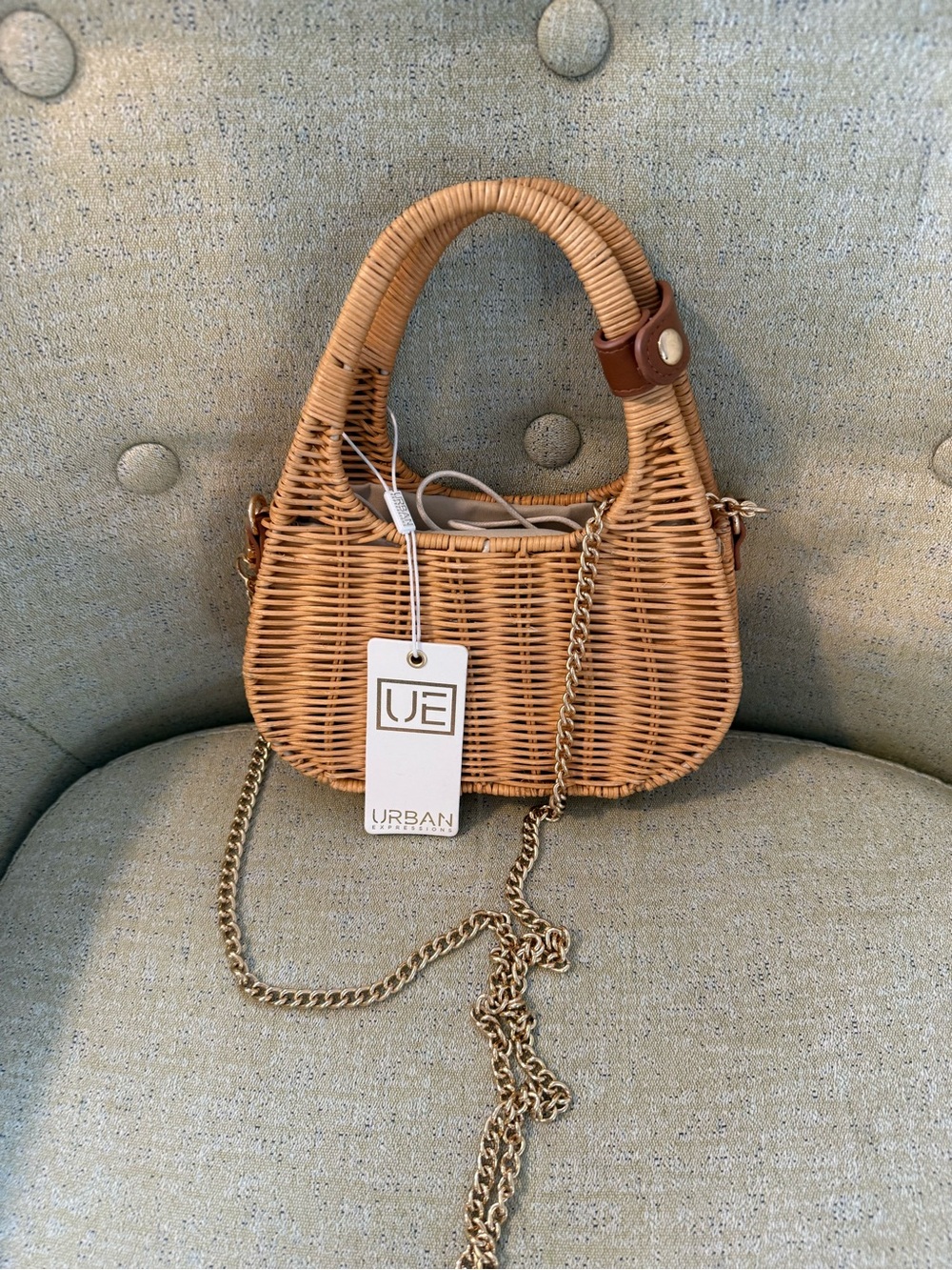 Urban Expressions Natural Fiji Bag NWT Tuckernuck *read* - Picture 2 of 8